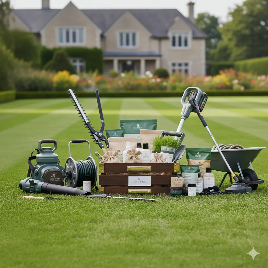 Complete landscape maintenance package